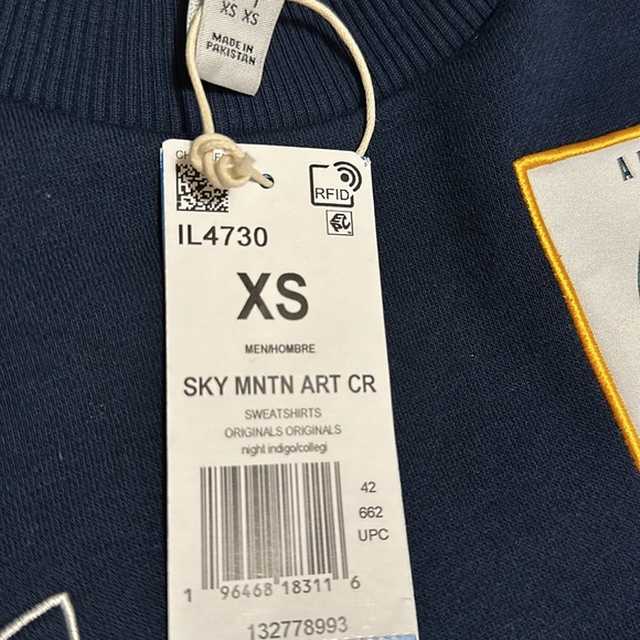 Adidas Sky Mountain Crewneck Sweatshirt - Picture 13 of 13